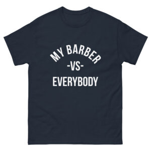 My Barber Versus Navy TShirt
