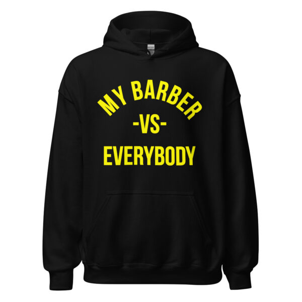 MBV Unisex Hoodie W/Yellow Logo - Image 2