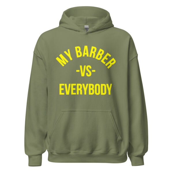 MBV Unisex Hoodie W/Yellow Logo - Image 6