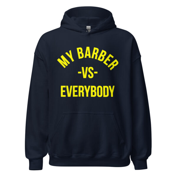 MBV Unisex Hoodie W/Yellow Logo - Image 3