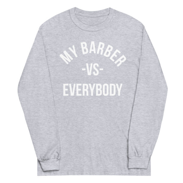 MBV Unisex L/S Tee W/ White Logo - Image 4