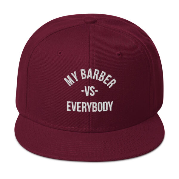 My Barber Versus Snapback Hat - Image 2