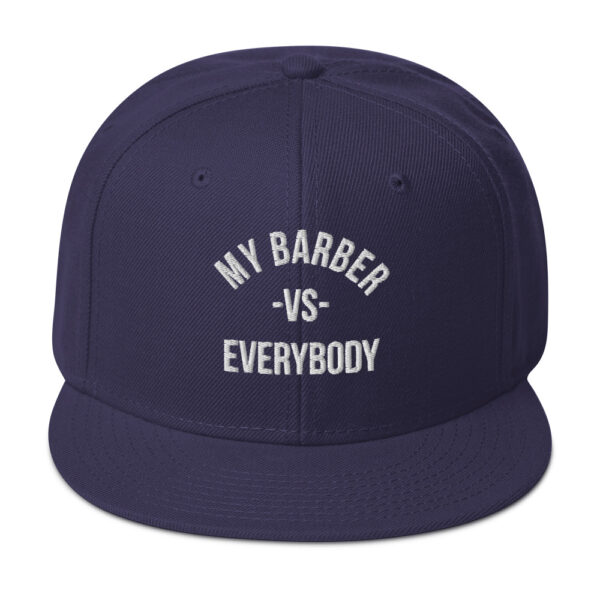 My Barber Versus Snapback Hat - Image 3