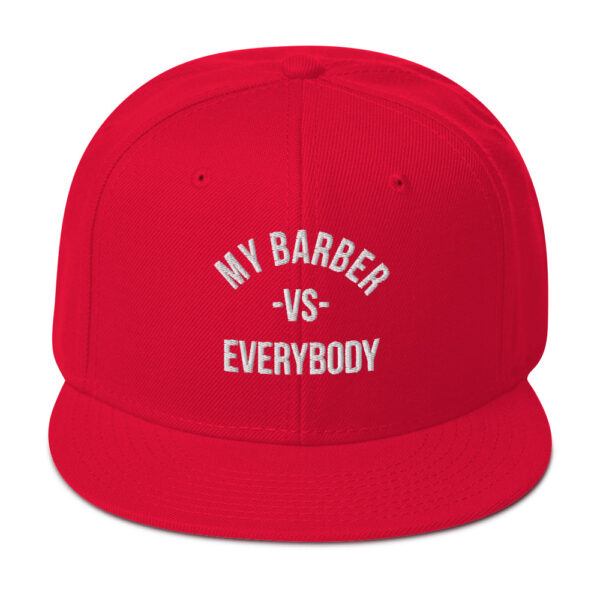 My Barber Versus Snapback Hat - Image 4